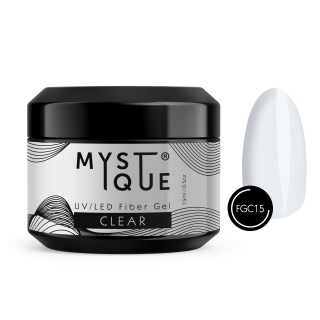 Однофазный файбер гель, с добавлением стекловолокна «Clear»